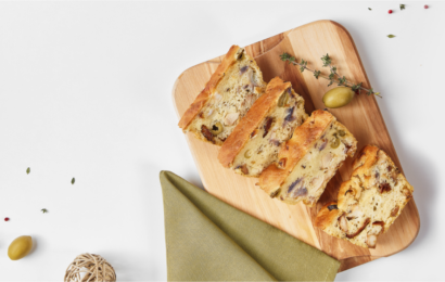 Кіш з тельбухами та яблуками