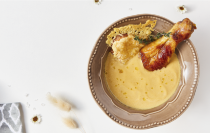 Цибулевий суп із гомілкою