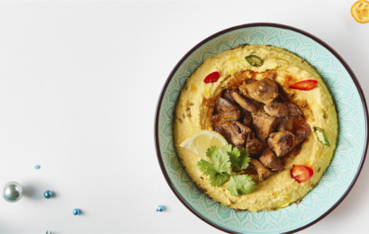 Хумус з тельбухами