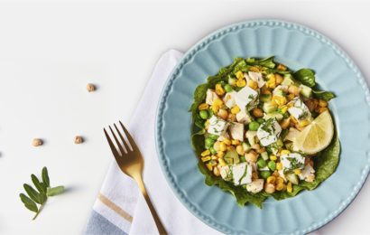 Олів’є з нутом та фетою