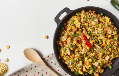 Паелья з курятиною