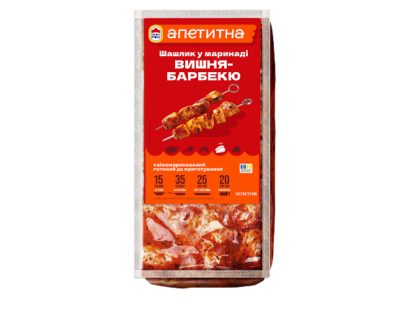 Шашлик у маринаді «Вишня-барбекю»